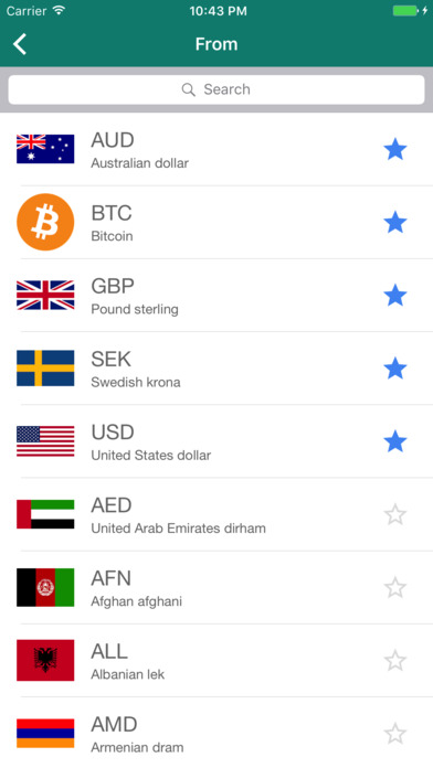 Currency Converter XR screenshot 3
