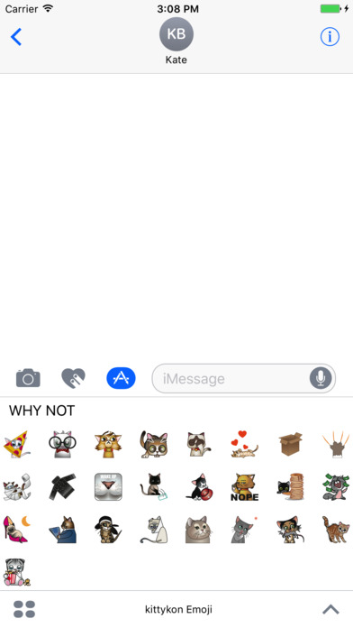Kittycon Emoji screenshot 4