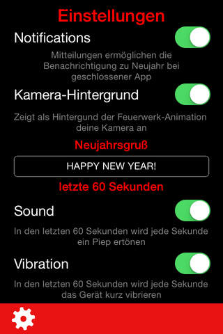 New Year's Eve Counter screenshot 2