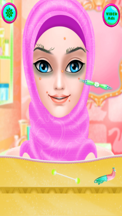 Hijab Wedding Salon - Hijab Spa & Dress up Games screenshot 2