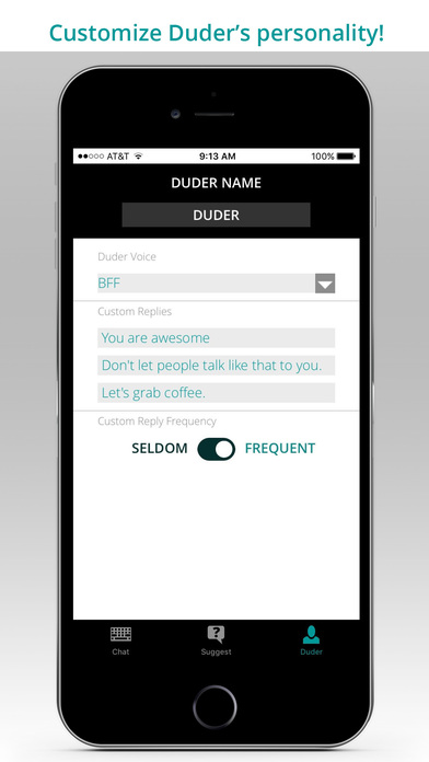 Duder - Your Virtual BFF screenshot 4