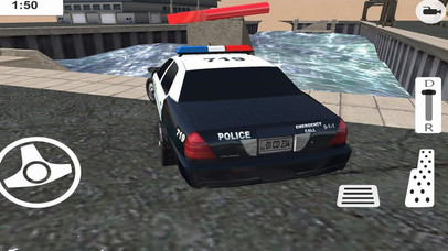 Driving Police Car Pro screenshot 2