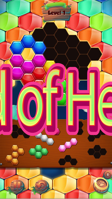 World of Hexa Puzzle screenshot 2