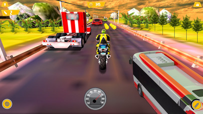 City Traffic Bike Racer screenshot 2