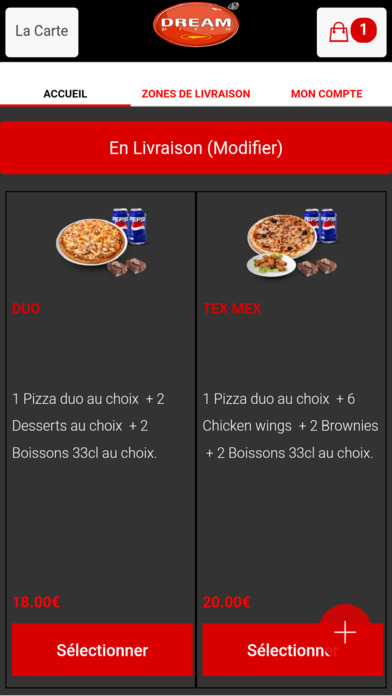Dream pizza Nanterre screenshot 3
