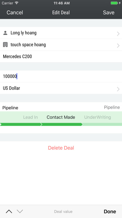Karem - Manage deals and sales screenshot 2