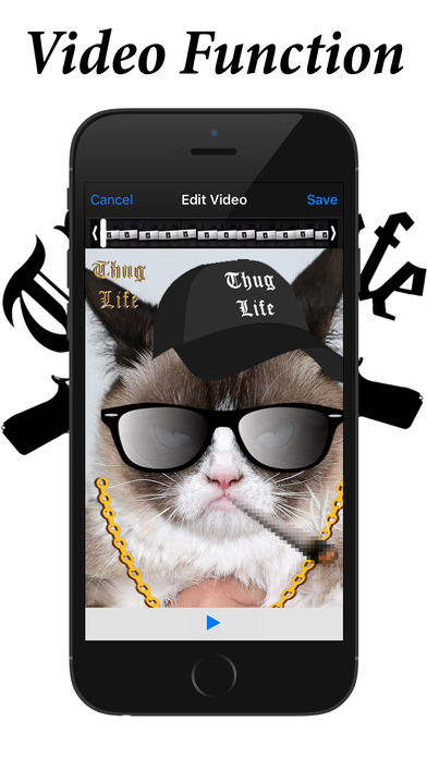 Thug Life Video and Live Face Swap Photo Editor screenshot 2