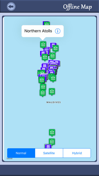 Maldives Island Travel Guide & Offline Map screenshot 2