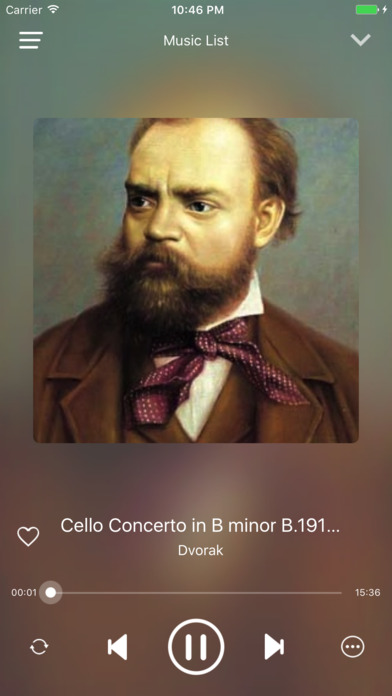 Dvorak-Classic Music screenshot 4