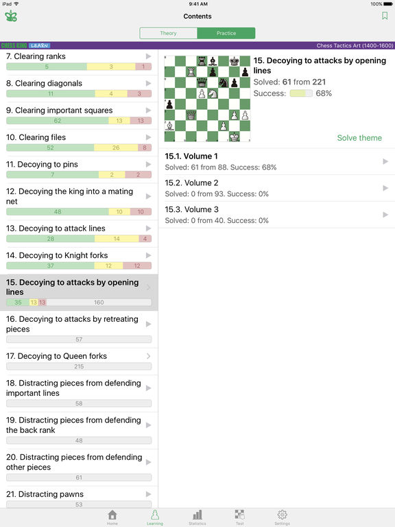 Chess Tactics Art (1400-1600)screeshot 3