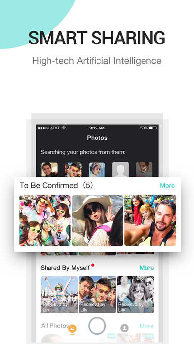 FissLink - Auto share photo to people in the photo screenshot 3
