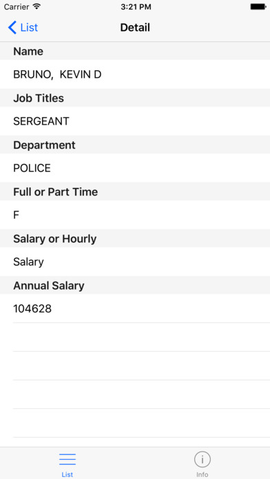Chicago Employees - Names, Salaries, and Positions screenshot 3