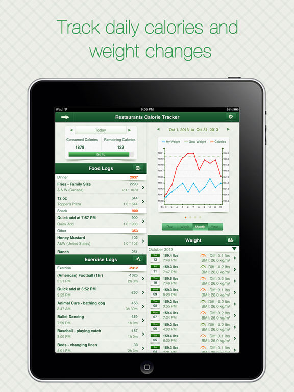 ios calorie tracker app