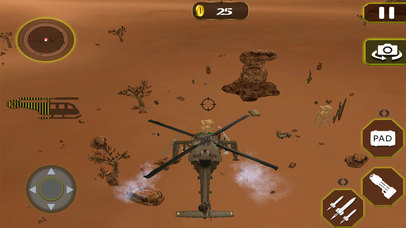 Modern Gunship Heli Battle Attack screenshot 3