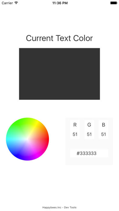 ColorPicker - Dev Tools screenshot 2