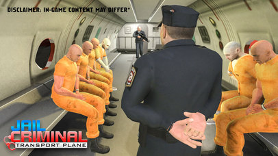 Jail Criminals Transport Plane - Flight Pilot Game screenshot 2