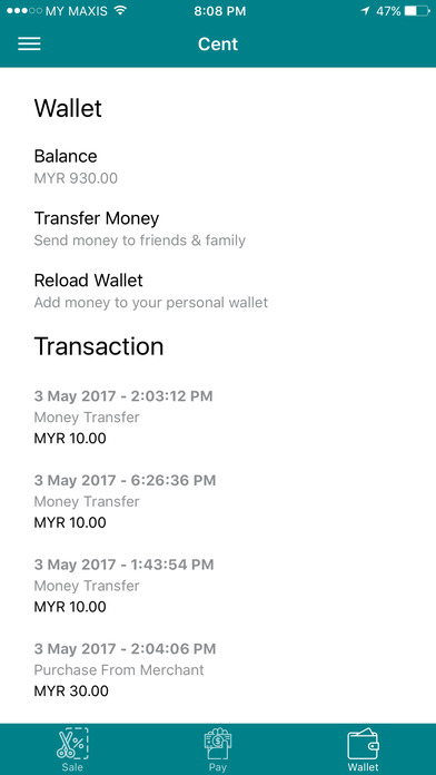 Cent Payment screenshot 3