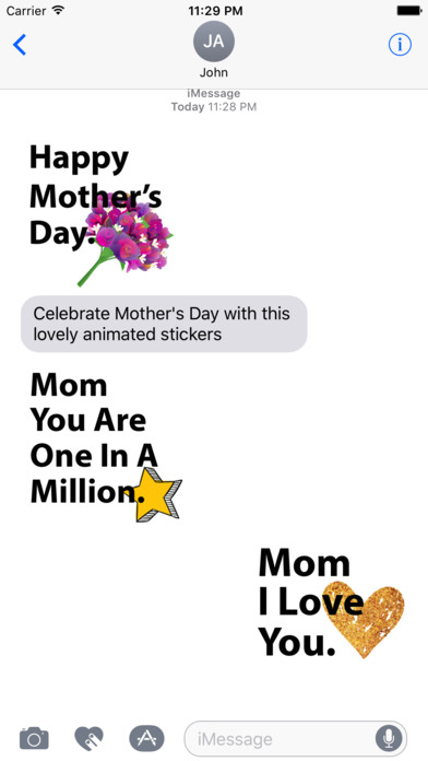 Animated Messages for Mum screenshot 3