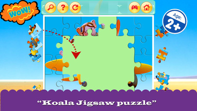 Koala Family Jigsaw puzzle Game screenshot 2