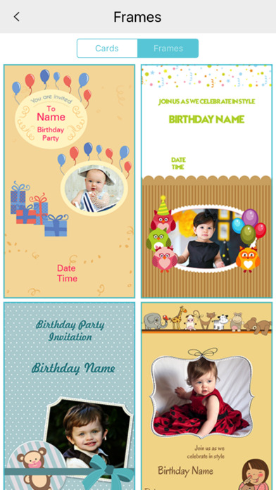 Custom Birthday Invitation Card maker screenshot 4