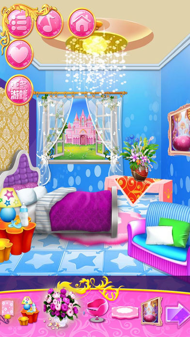 公主温馨小屋 - 女孩子的水疗、化妆、美甲 screenshot 3