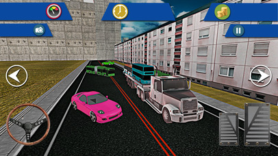 Bus Transporter City Truck Transport screenshot 4