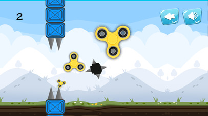 Flappy Fidget - Fidget Spin and Flappy Jump screenshot 2