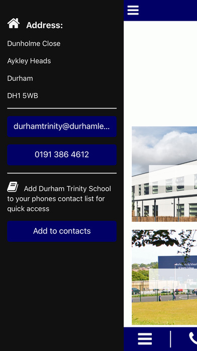 Durham Trinity School screenshot 2