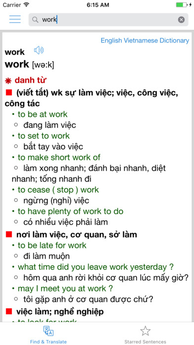 Tu dien Anh Viet Anh: Tra từ và câu screenshot 3