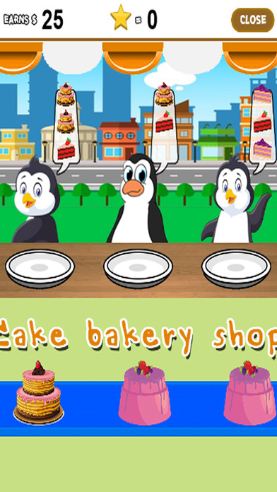 Penguin Games For Cake Bakery Shop Edition screenshot 2