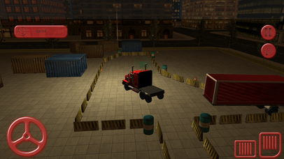 Night Parking Truck Simulator screenshot 2