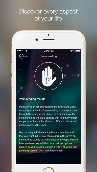 Palm Reader - Fortune telling and daily horoscope screenshot 3