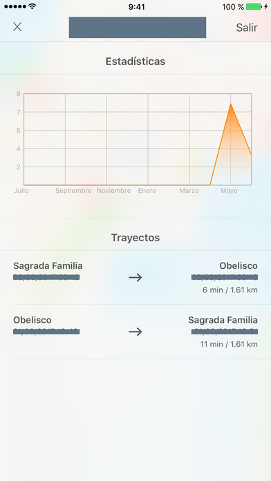 Bicicoruña App screenshot 3
