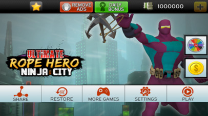 Ultimate Rope Hero Pro screenshot 2