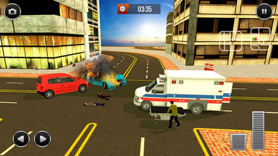 Realistic Ambulance 2017 screenshot 4