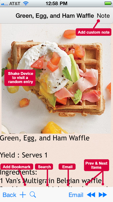 Amazing Waffle Recipes screenshot 4