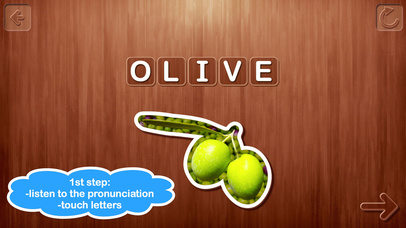 Vegetables. Spelling puzzle. screenshot 2