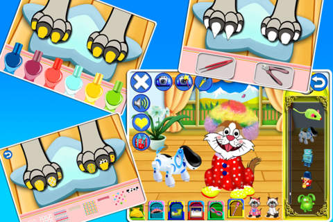 Cats- Pet Care, Dress up, Make up Games for girls screenshot 3