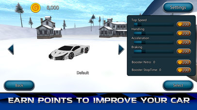 Snow Glide Car Driver screenshot 3