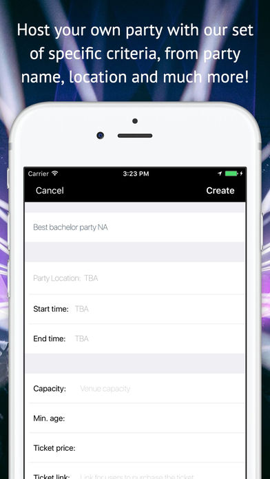 Plus1 - find, host and attend the best parties screenshot 3