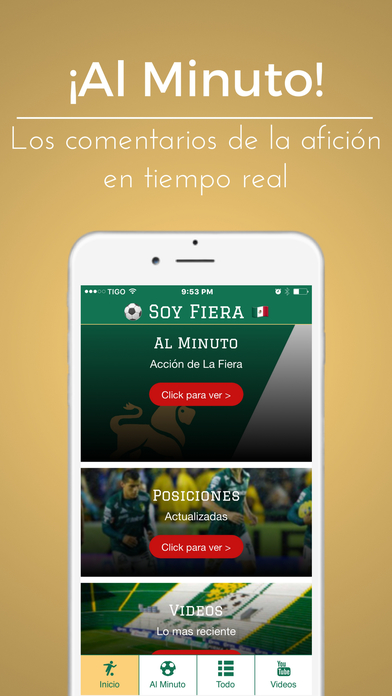 Soy Fiera App - Futbol de México screenshot 2
