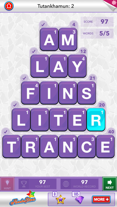 Word Pyramid by PuzzleStars screenshot 4