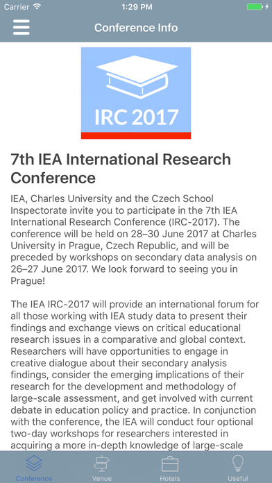 IEA IRC-2017 screenshot 2
