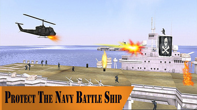 Modern Gunship Battle : Navy Warfare Strike screenshot 3