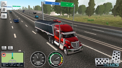 Truck Simulator Europe 2 HD screenshot 2