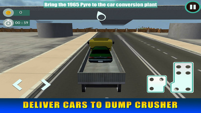 Car Crushing Dump Truck Simulator screenshot 4