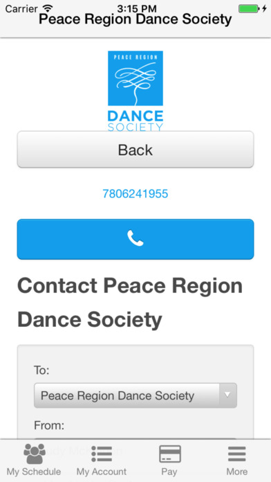 Peace Region Dance Society screenshot 3
