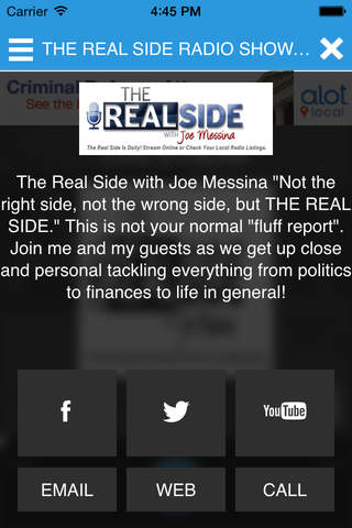 The Real Side with Joe Messina screenshot 3