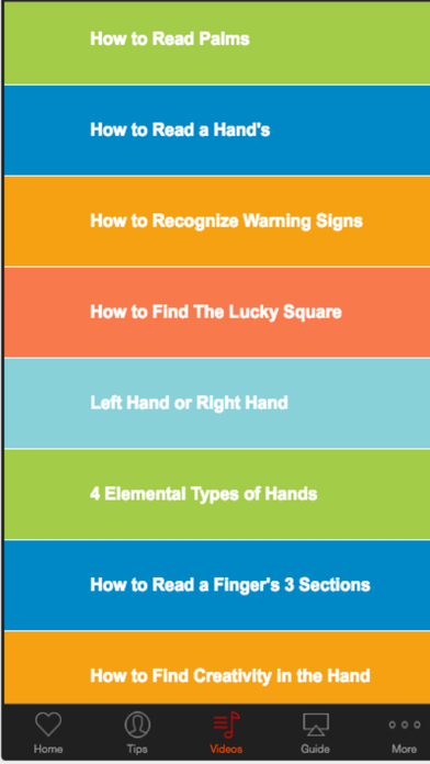 Palmistry - Learn How to Read Palms screenshot 2
