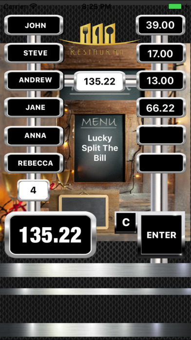 Lucky Split The Bill screenshot 2
